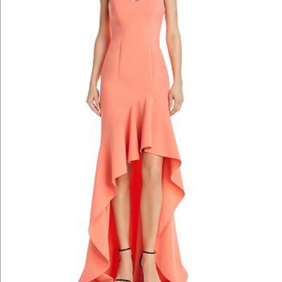 Gorgeous Likely Vita Gown coral color Revolve - Picture 8 of 9